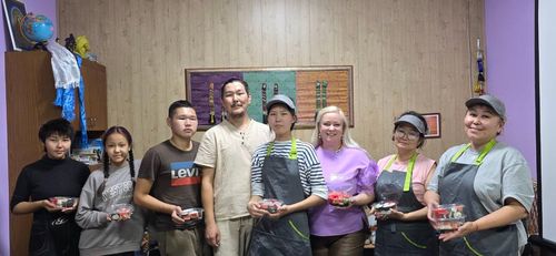 В Туве прошел первый вечер японской кухни в Клубе осознанных родителей