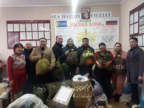 Улуг-Хем собрал гуманитарную помощь военнослужащим и жителям ДНР и ЛНР