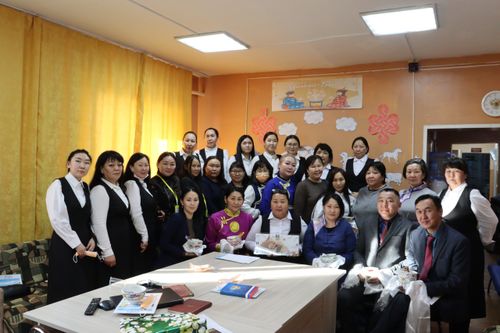 В селе Эрзин Центры соцпомощи семье и детям Тувы обменялись опытом работы