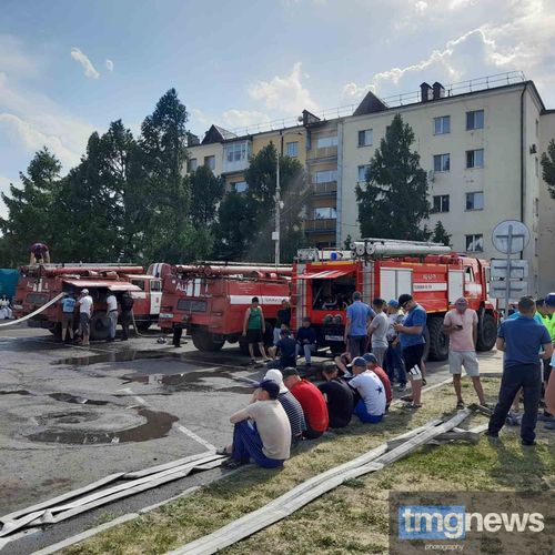 В Кызыле проходит финал чемпионата Тувы по пожарно-прикладному спорту