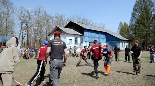 В Туве завершился военно-патриотический сбор «Тува — родина храбрых»: восемь участников получили специальные жетоны