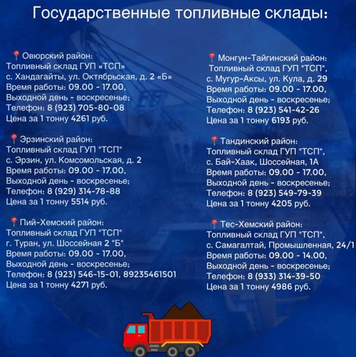 В Туве QR-коды на каменный уголь действуют до мая 2025 года