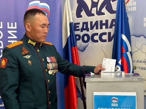 Руслан Ондар — воин, спортсмен, единоросс: защитник Родины внес вклад в «Народную программу 2.0»