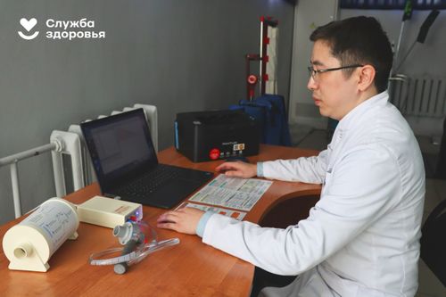 По Народной программе «Единой России» в детскую больницу Тувы поставлен новый компьютерный спирограф