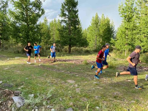 Мужская волейбольная команда ТувГУ готовится к участию в Кубке Главы Республики Тыва