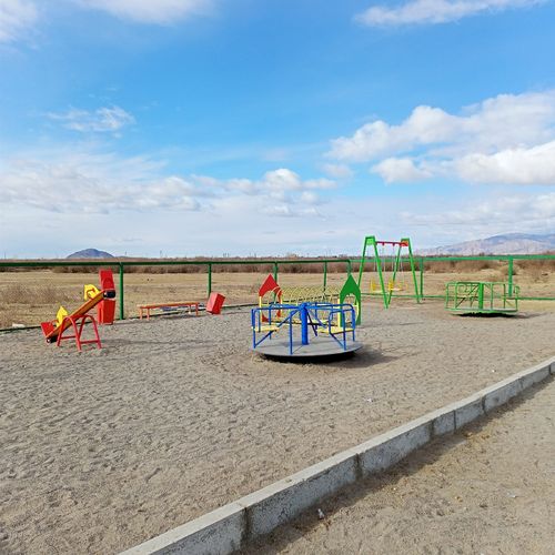 В селе Белдир-Арыг обустроена новая игровая площадка