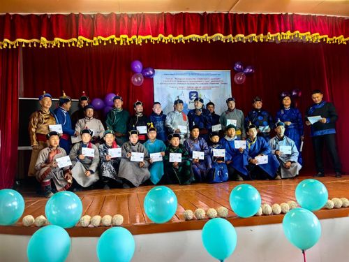 ️В школе села Шекпээр у детей появилась возможность заниматься стрельбой из лука