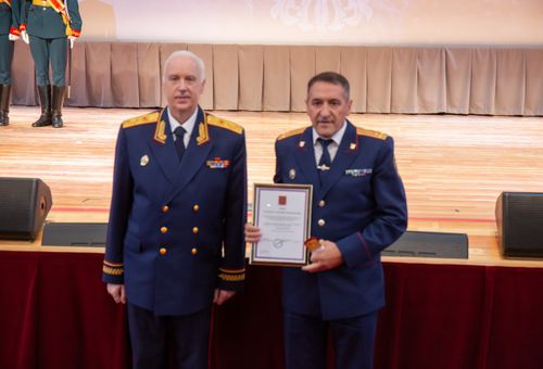 Руководителю Следственного комитета РФ по Туве присвоено высшее специальное звание генерал-майора юстиции