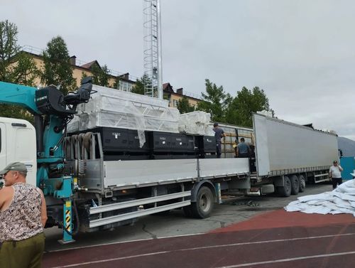 В Туву прибыла первая партия оборудования для проведения Международного буддийского форума