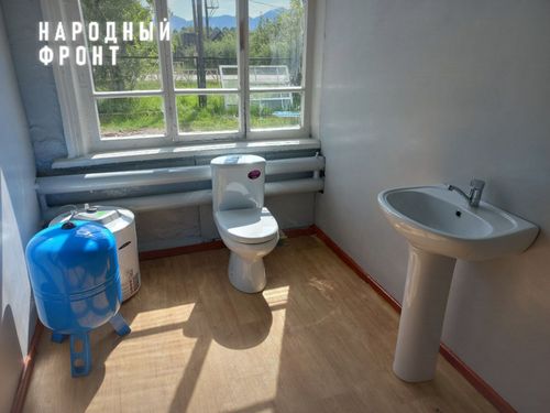 В туранской школе появится теплый туалет