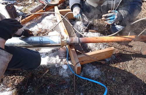 В Сарыг-Сепе устранили опасную коммунальную аварию