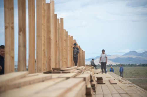 В Барун-Хемчикском районе к 100-летию построят новый стадион на 1000 мест