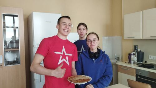 Кадеты КПКУ сразились в кулинарном поединке с ребятами из Монголии