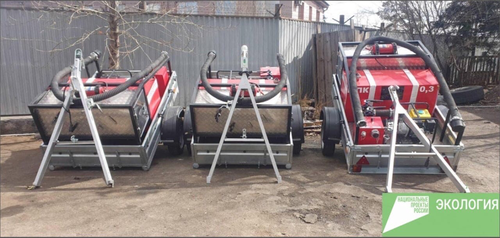 В Туву поступило очередное лесопожарное оборудование