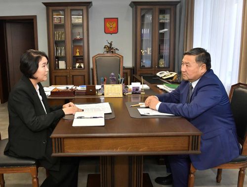 Глава Тувы обсудил с руководителем Отделения Социального фонда ключевые направления работы