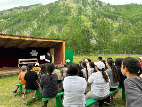 «Первые» посетили детские лагеря Тувы