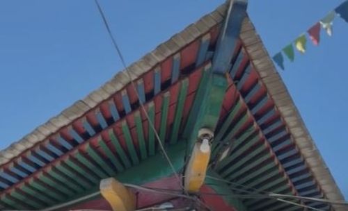 Активисты и прихожане благоустроили храм «Дамба Брайбулинг» в Кызыле