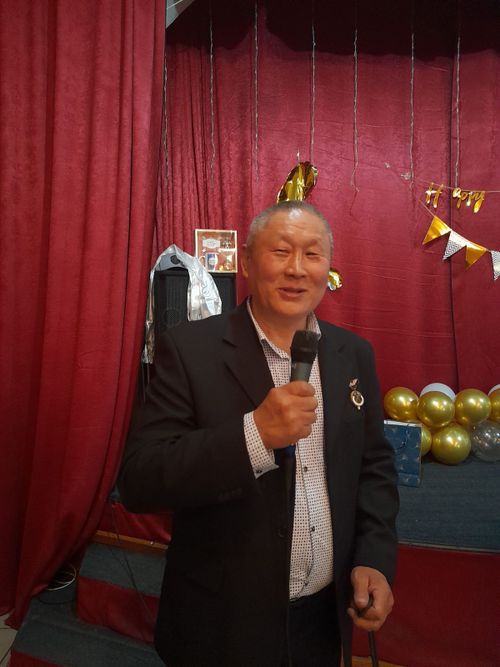 Россияның «Шахтерлар алдары» хөрек демдээниң эдилекчизи Доржу  Кара-Салдың 60 харлаан юбилейинге тураскааткан шыдыраа маргылдаазы.