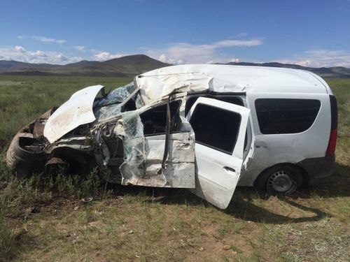 В Туве в результате ДТП недалеко от села Хайыракан погиб 1 человек