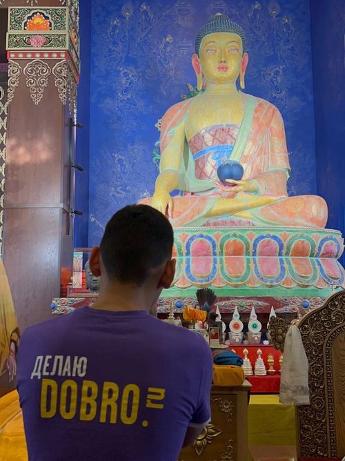 Добрые Сердца Тувы навели порядок в буддийском монастыре