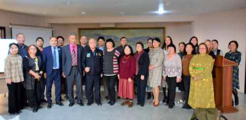 В ТИГПИ прошла встреча с алтайским поэтом Бронтоем Бедюровым