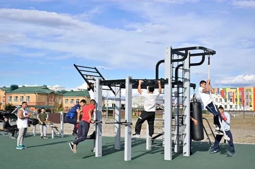 В Туву поступили «умные» спортивные площадки