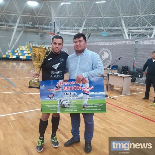 Определились победители международного турнира по мини-футболу на «Кубок Главы Республики Тыва»