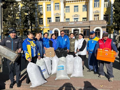 Снаряжение, медикаменты, продукты: в Туве «Единая Россия» продолжает отправку грузов в зону СВО