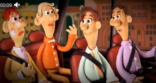 📢Видеовизуальный контент по безопасности дорожного движения в социальных сетях и интернет-изданиях "Пристегнись!"