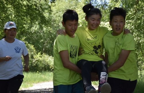 Дети работников и сотрудников УИС приняли участие в «Зарнице»