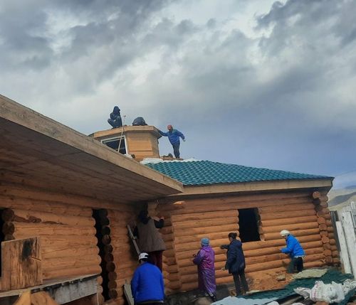 В Тес-Хеме продолжаются строительные работы