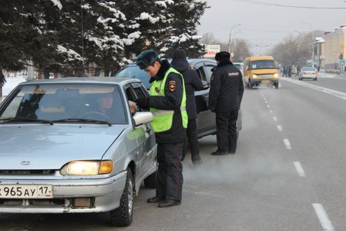 В Туве дан старт акции «Новогодний патруль»