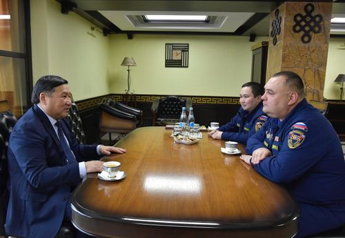 Глава Тувы встретился с руководителем Россоюзспаса