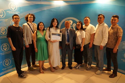 В Минкультуры Тувы прошла встреча с группой «Аян»