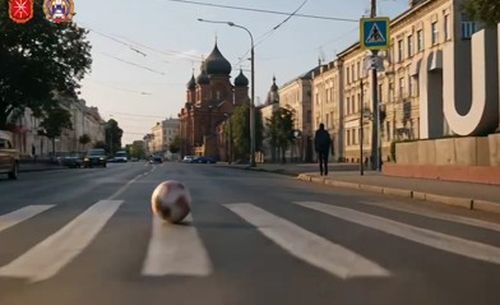 📢Видеовизуальный контент по безопасности дорожного движения в социальных сетях и интернет-изданиях "Пешеходный переход (нейросеть)"