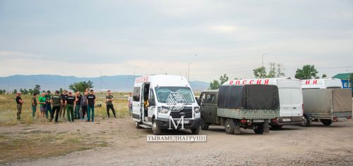 В Туву прибыла десантно-пожарная команда из Хакасии для тушения лесных пожаров