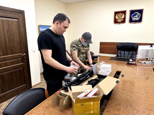 Бойцам 55-й бригады передали очередную партию снаряжения