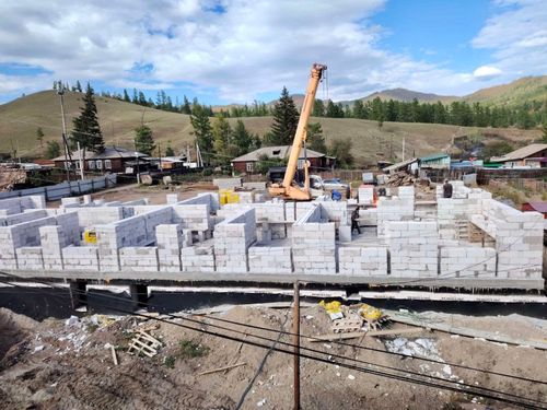 В селе Хову-Аксы для жителей аварийных домов по нацпроекту «Жилье и городская среда» построят новое жилье