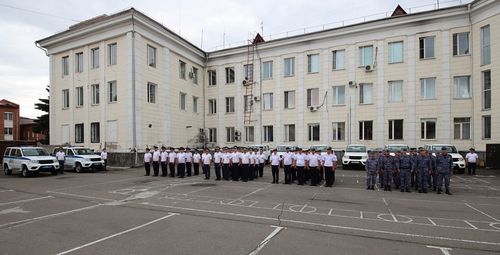 Тывада участок, хайгыыл-доскуул база таңныыл-хайгаарал албанының тергиин ажылдакчыларын илередир мөөрейни тургускан