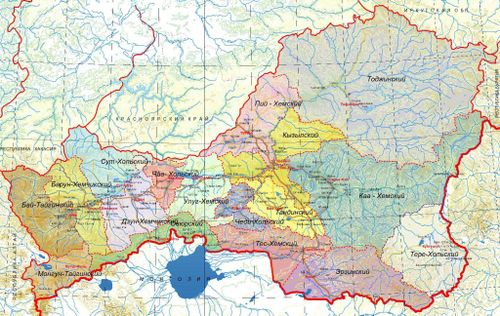 Работы о присвоении наименований географическим объектам и переименования географических объектов на территории Республики Тыва