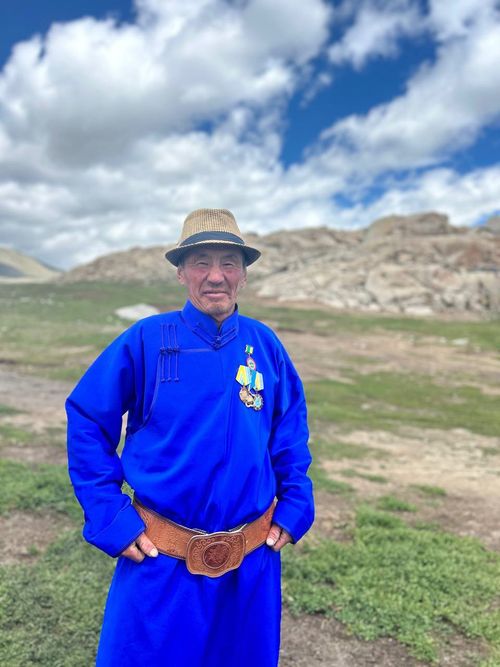 Эрес-оол Иргит - животновод с 40-летним стажем