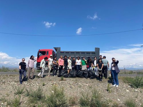 В Кызыле прошёл масштабный субботник