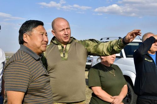 Глава Тувы побывал в Тандинском районе