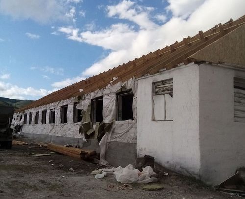 Сесерлиг школазында септелге уламчылап турар