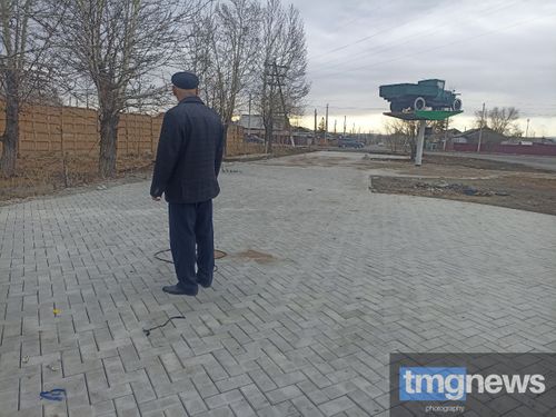 В Ак-Довураке ведется строительство «Аллеи Славы»