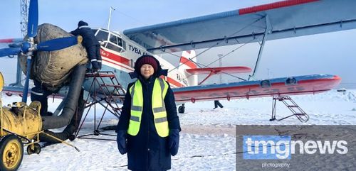 Через бортпроводника к штурвалу: как Сайдаш Ооржак стала первым пилотом-женщиной в Туве