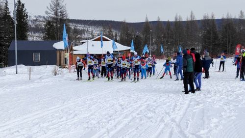 Кадеты Кызылского президентского училища успешно выступили на первенстве Республики Тыва по лыжным гонкам