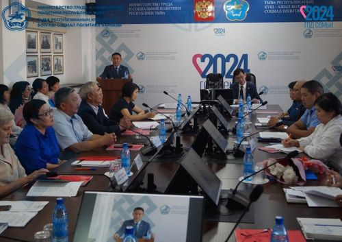 Минтруд Тувы подвел итоги работы за первое полугодие