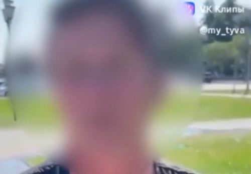 В Кызыле задержали мужчину, нарушившего порядок в центре города