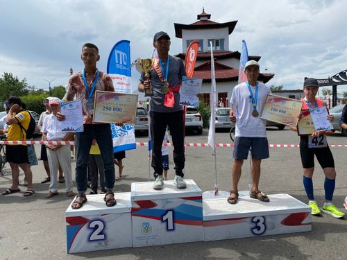 Итоги чемпионата Республики Тыва по легкоатлетическому марафону на 42 км в рамках праздника «Наадым-2025»